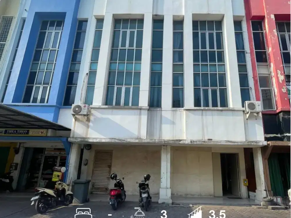 2 Ruko Gandeng Siap Pakai di Kawasan Modernland