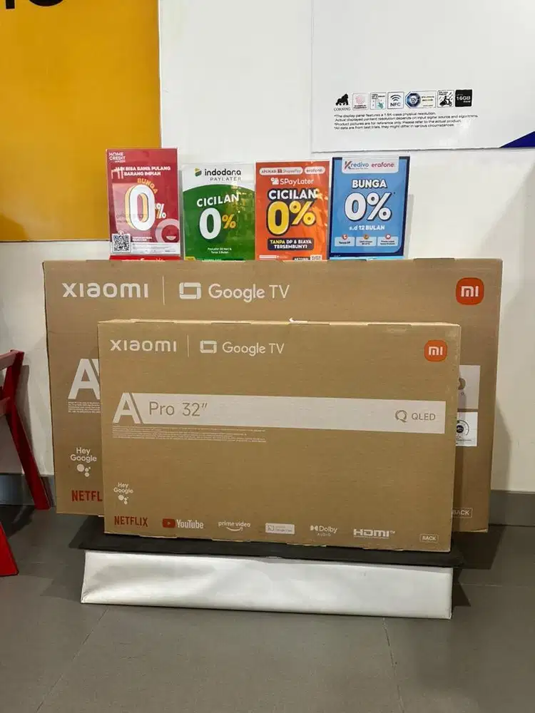 termurah terlengkap bisa kredit 0% xiaomi google tv smart 32in