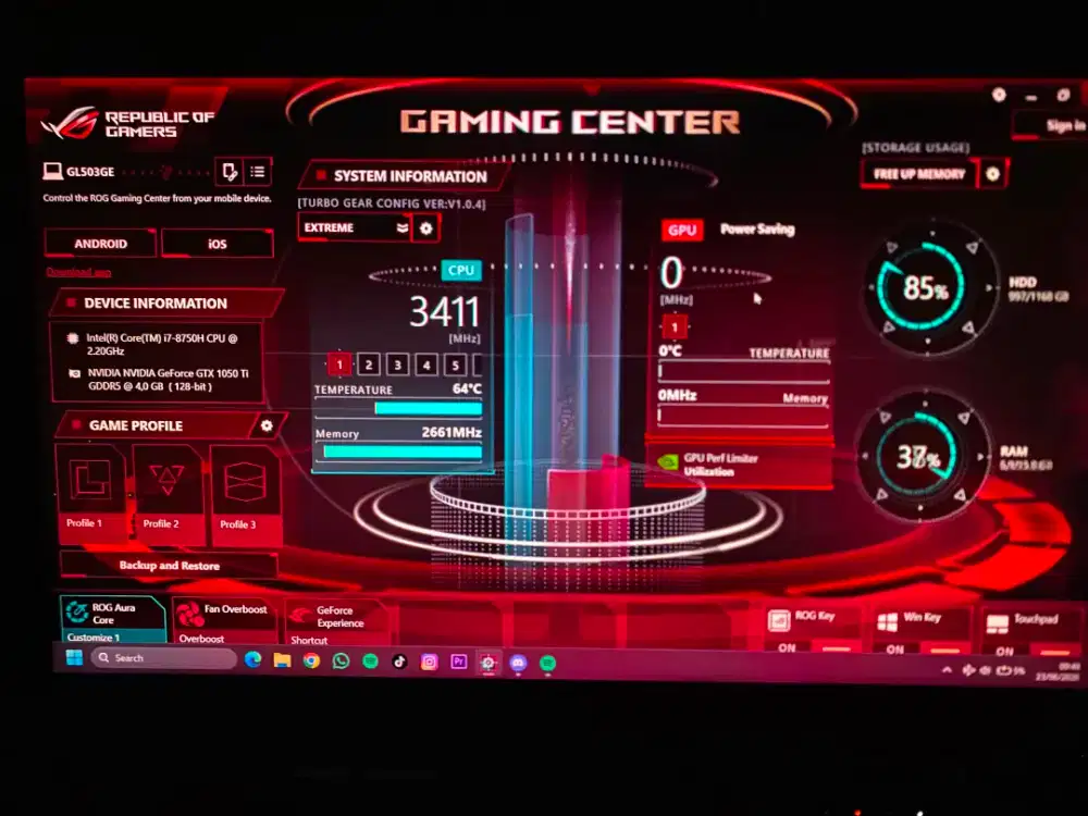 Asus ROG 503 GE