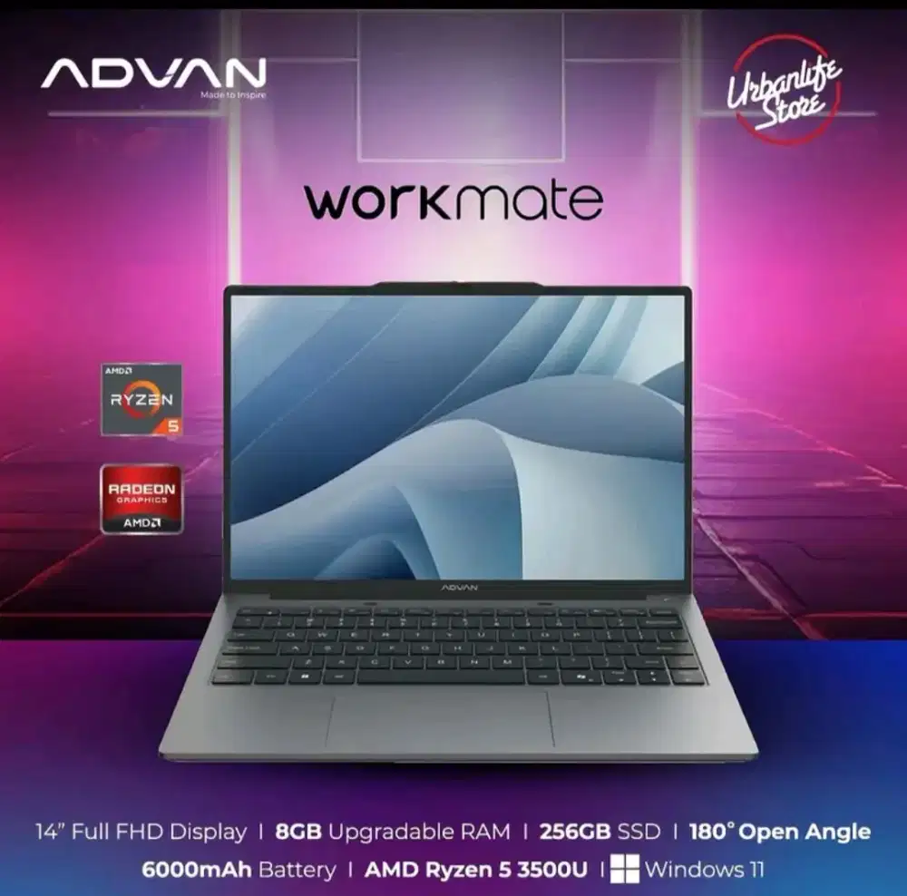 Laptop advan workmate