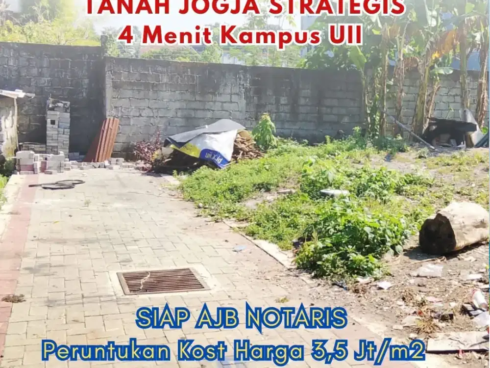 Tanah Selatan Kampus UII Kaliurang Jogja Cocok Kost Eklusife