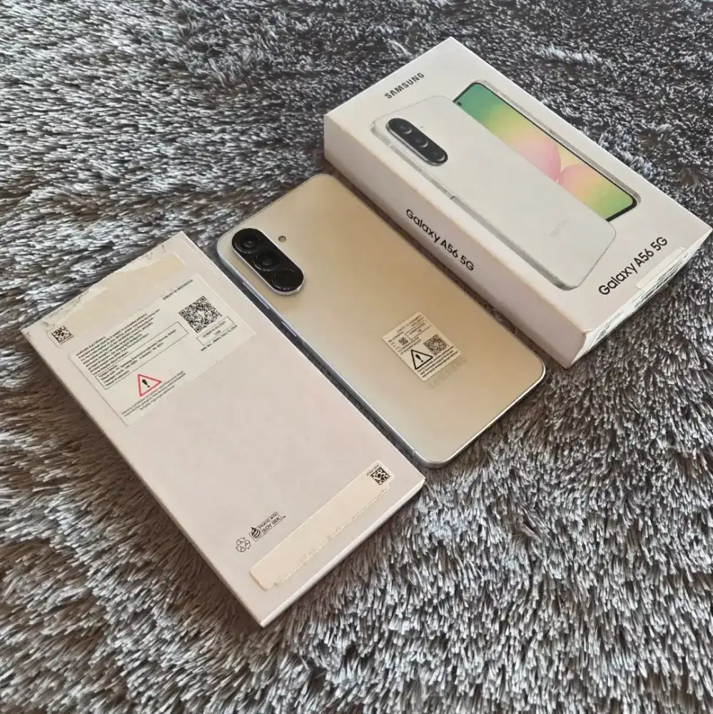 Samsung A56 Lightgray 256Gb mulus garansi resmi
