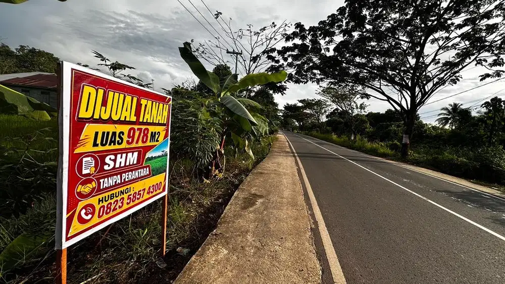 Di Jual Tanah Pinggir Jalan