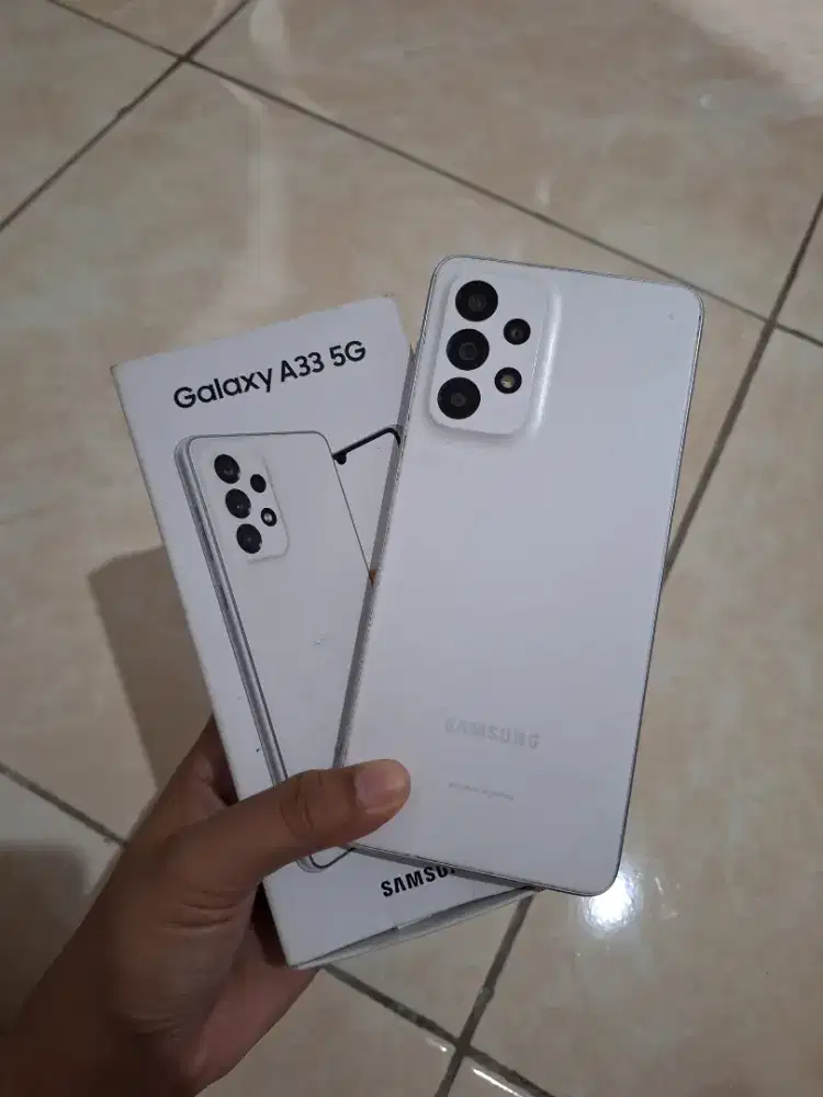 Samsung A33 5G ram 8/258 ori sein