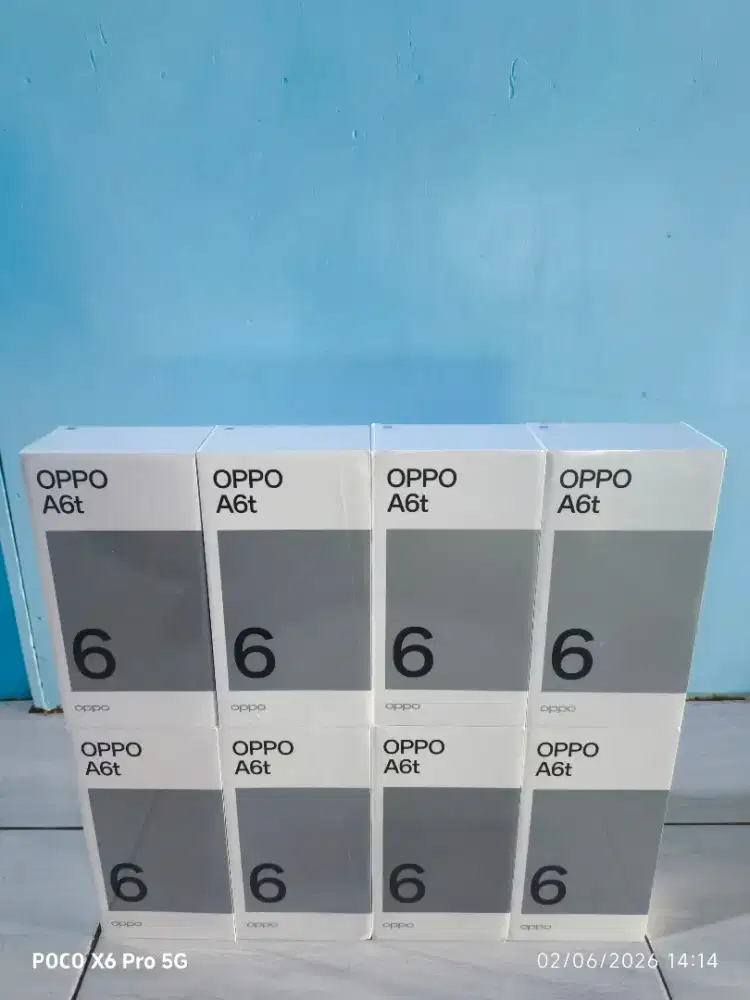 Oppo a6t 4/64 baru dan segel murah