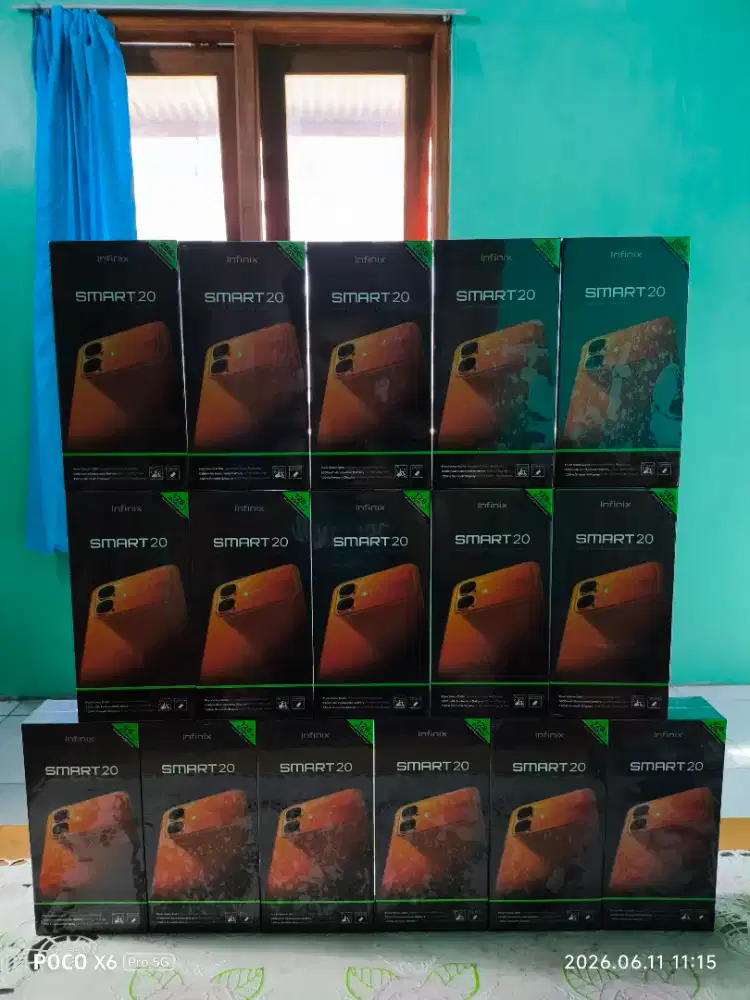 Infinix smart 20 4/256 4/128 4/64 baru dan segel murah