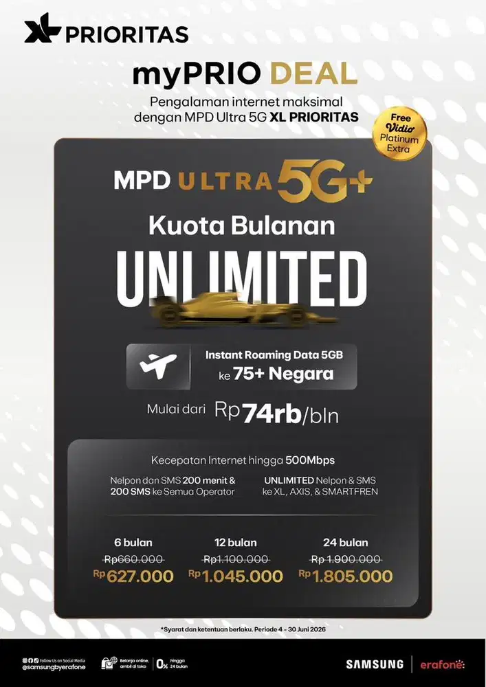 KARTU PASCABAYAR XL PRIORITAS