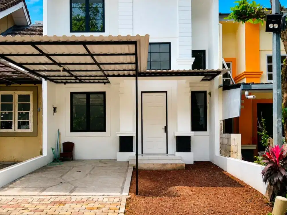 Rumah terawat dan super nyaman di cluster santiago, delatinos BSD