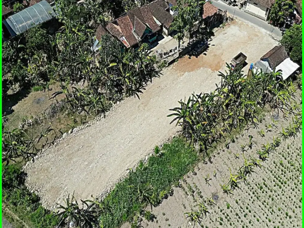 Tanah Yogyakarta di Jl. Jejeran Dekat Brimob Gondo Wulung