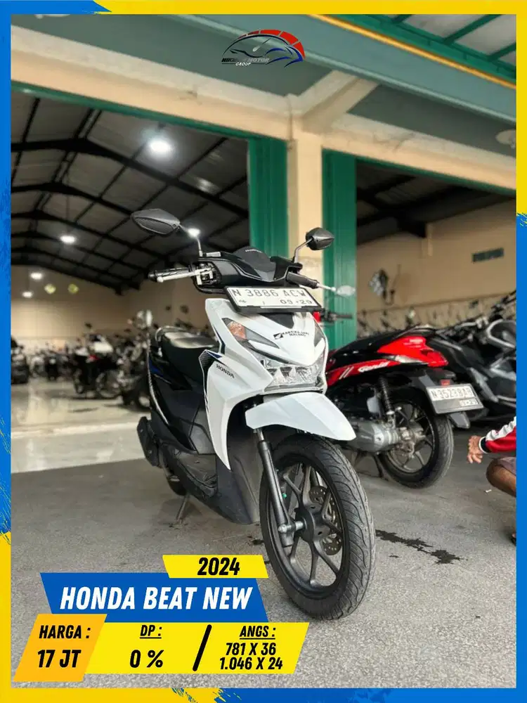 HONDA BEAT NEW 2024 MESIN AMAN POLL MASZEHH HIKMAH MOTOR KEPUH