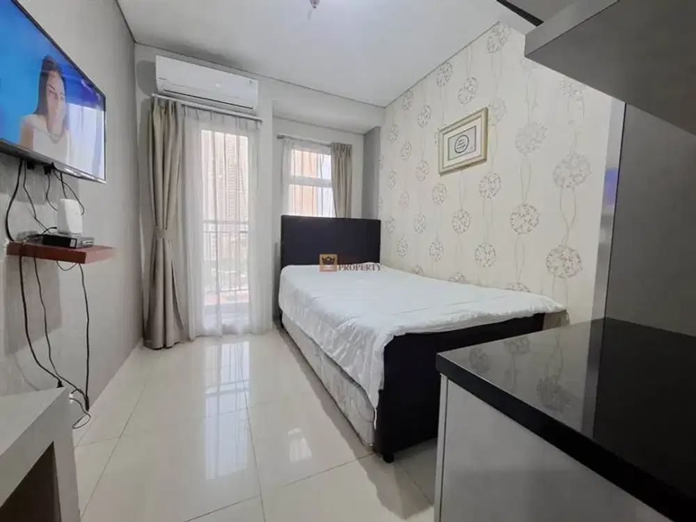 Disewakan Apartemen Madison Park Studio Furnished Minimalis Nyaman Siap Huni Area Strategis Dekat Mall CP, Office Tower, Kuliner Di Tanjung Duren