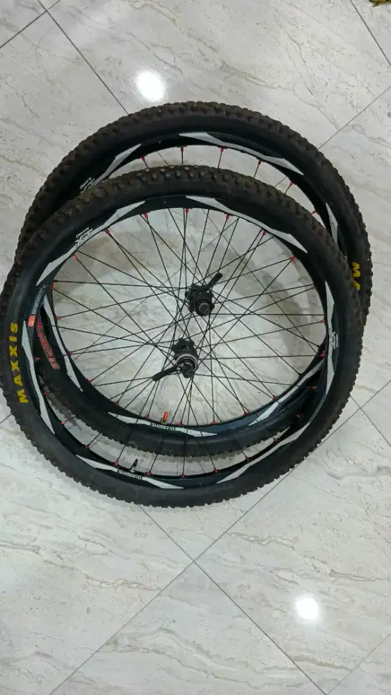 Wheelset 26 shimnao Xt wr bonus ban maxxis
