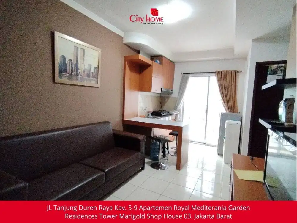 Disewakan Apartemen 2 BR Furnished Mediterania Garden Residence 2