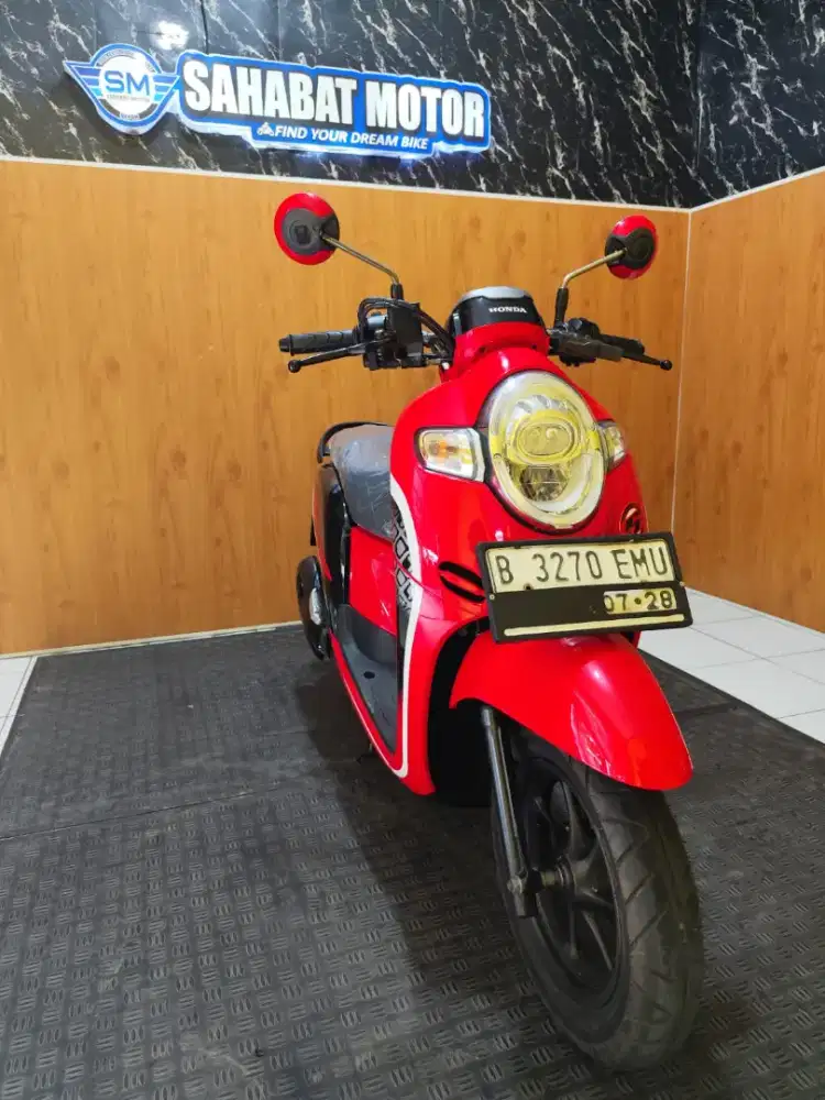 SCOOPY FI TH 2018 CASH ATAU SPAYLATER BISA SIAP PAKAI