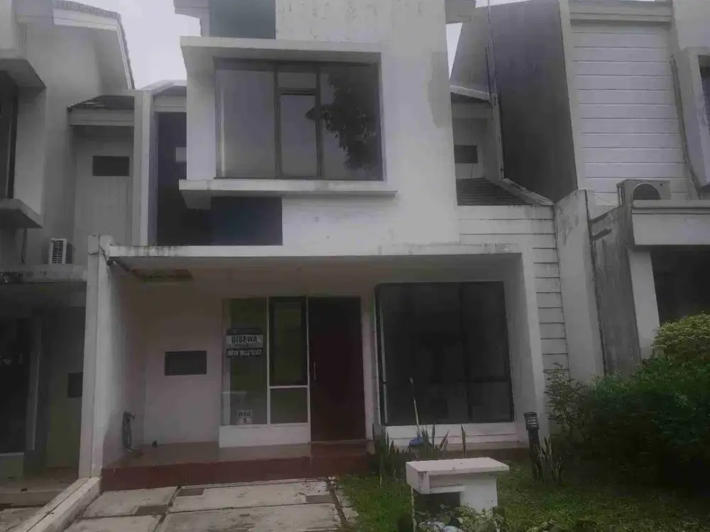 Disewakan Rumah Asri dan Nyaman di Foresta Cluster Albera BSD City