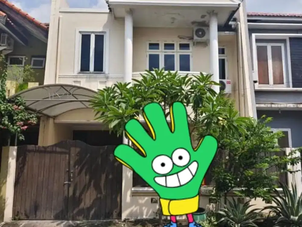 Rumah Kokoh Megah di Gayung Kebonsari Surabaya