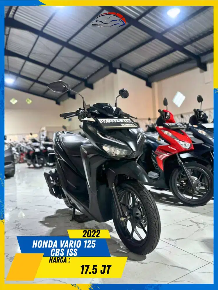 HONDA VARIO 125 CBS ISS 2022 MANTAP GASS MASZEHH HIKMAH MOTOR KEPUH