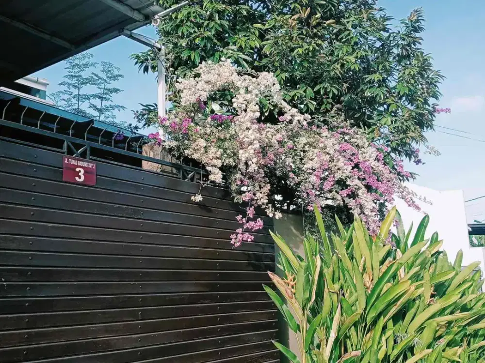 DISEWAKAN RUMAH ELEGAN DENGAN TAMAN LUAS  DI RENON