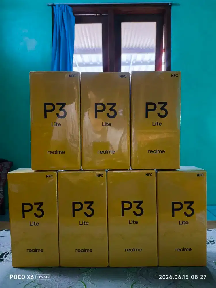 Realme p3 lite 4/128 baru dan segel murah