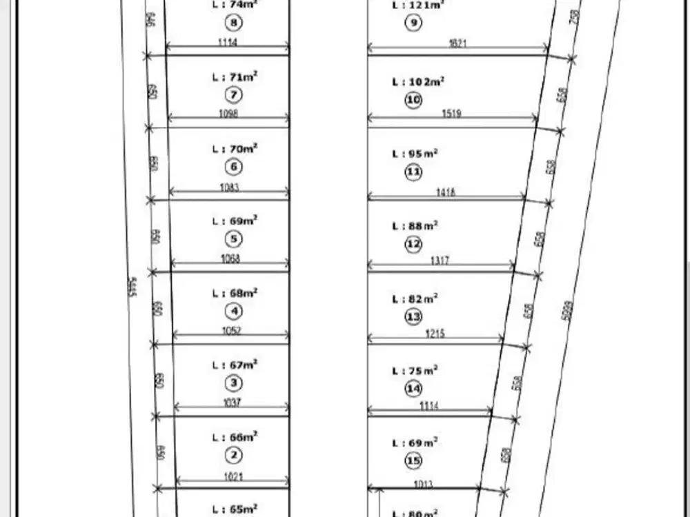 Rumah  Jl Kh Abdullah (Jarak 30meter dari jln Raya Prapen/Jemursari) Hadap : Selatan