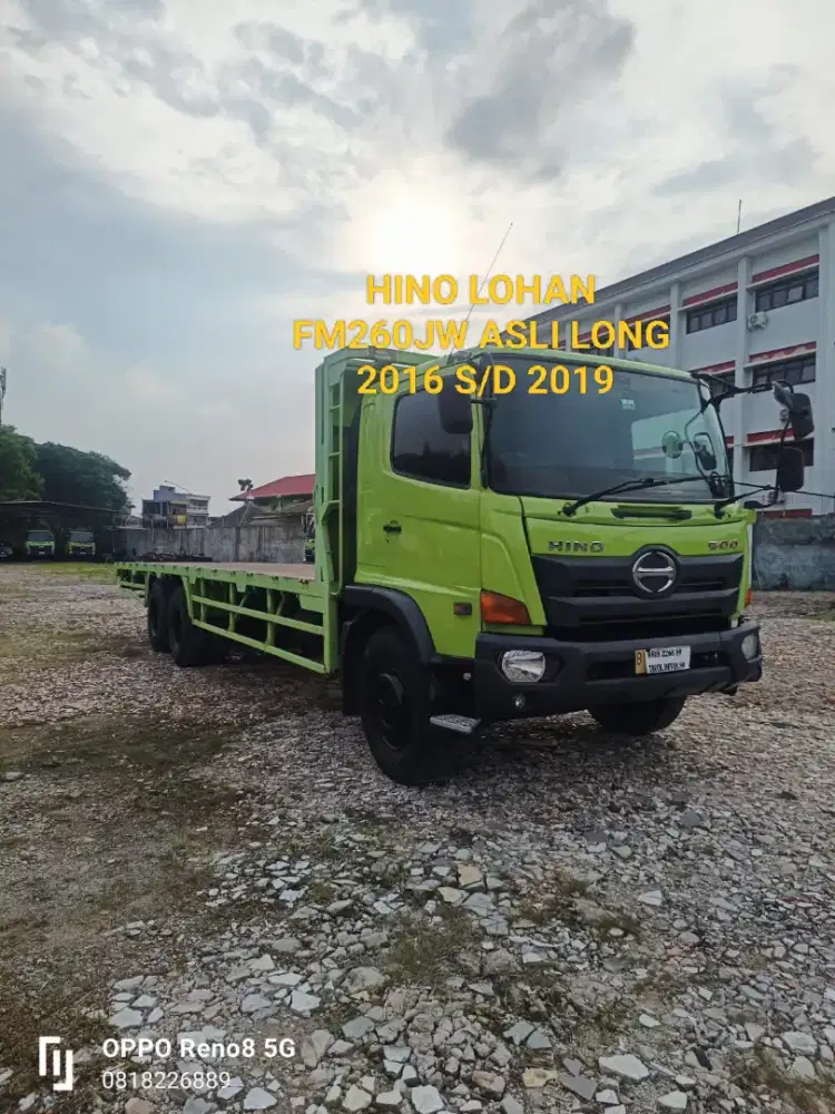 HINO LOHAN FM260JW ASLI LONG LOAD BAK 6X4 TRONTON ISTIMEWA SEKALI