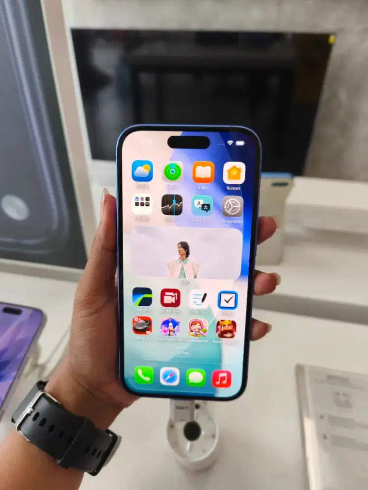 iPhone 16 128GB Resmi | Bisa Cicilan | Proses Cepat