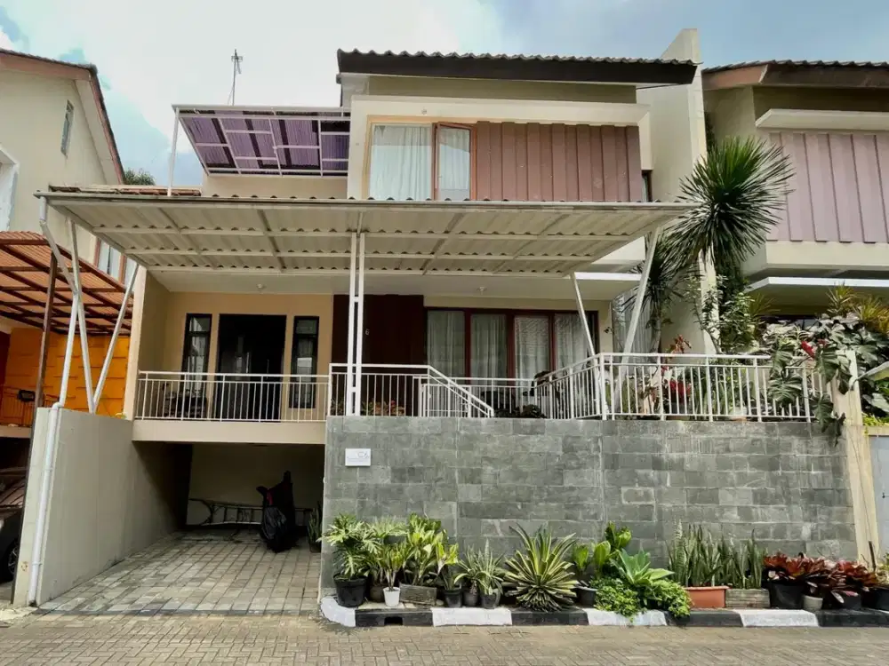 JUAL MURAH RUMAH DESIGN TROPICAL SEMI FURNISHED DI PAPYRUS GEGERKALONG NEGO!