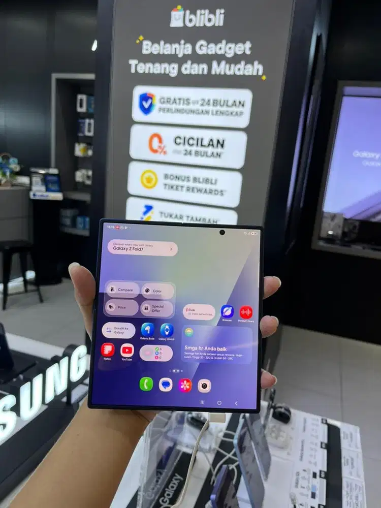 Galaxy Z fold7 512gb cicilan mulai dari 0%