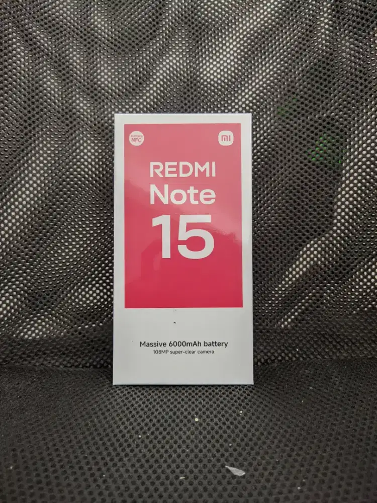 [ Fast respon WA ] Xiaomi Redmi Note 15 8/256 Garansi resmi 15bln