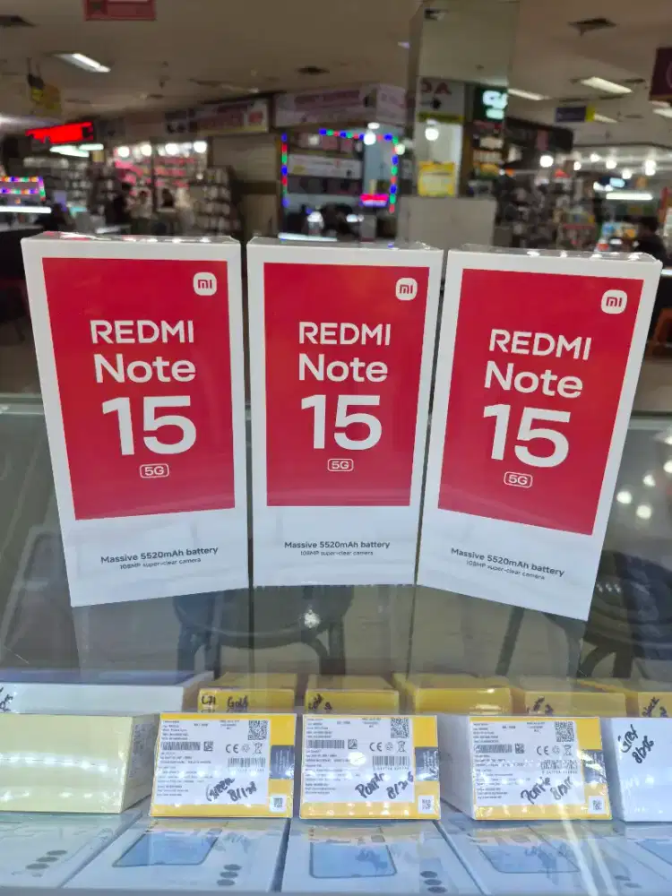 Xiaomi Redmi Note 15 5G 8/256gb Baru