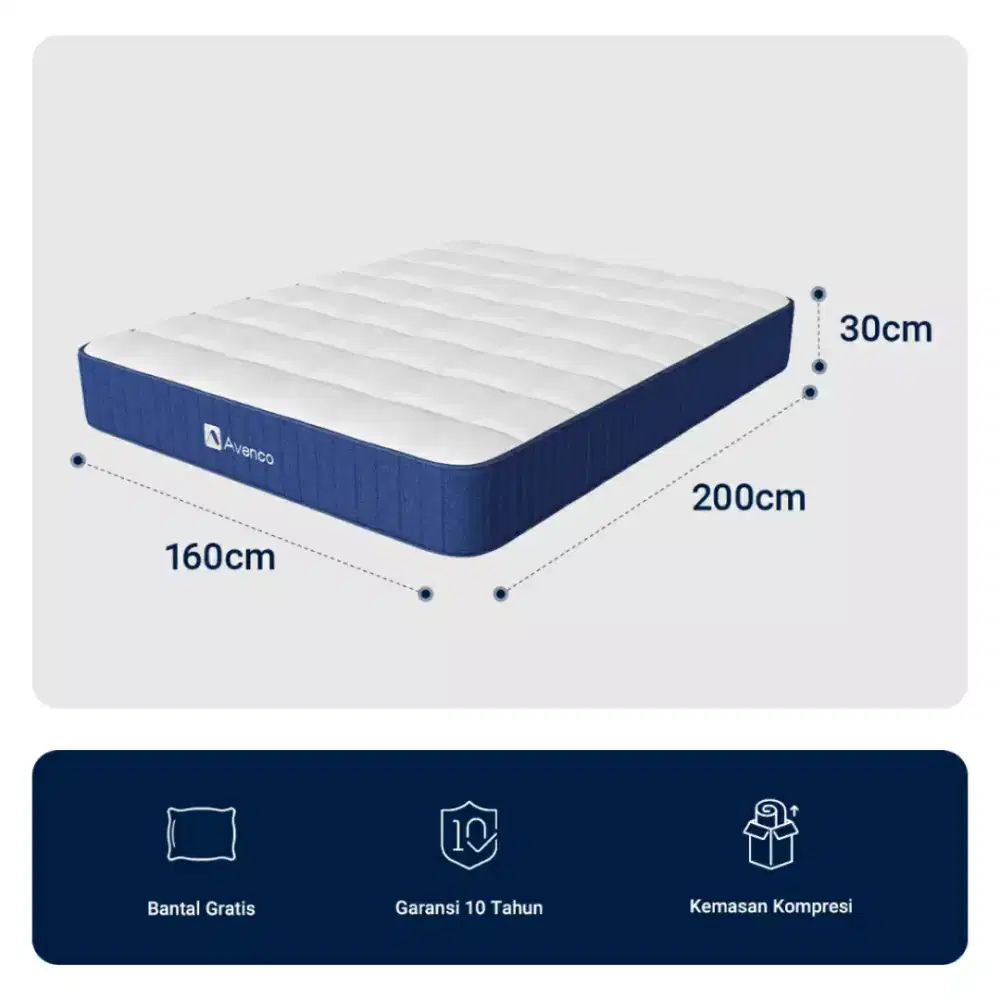 Kasur avenco (gratis bantal)