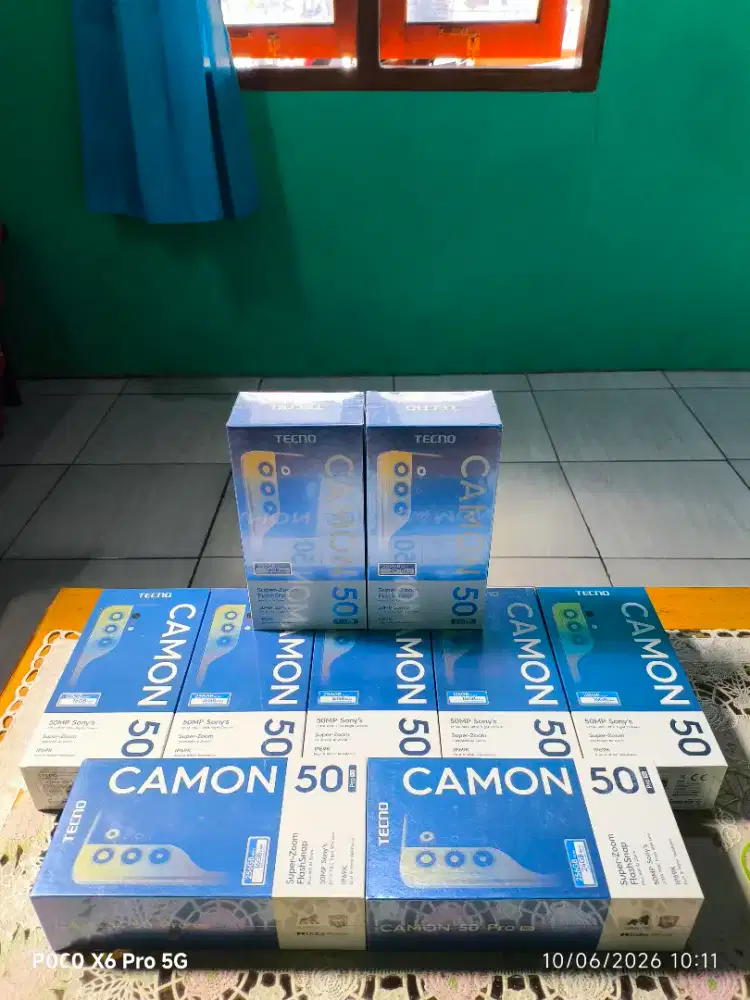 Camon 50 pro 5G 12/256 8/256 camon 50 8/256 8/128 baru dan segel murah