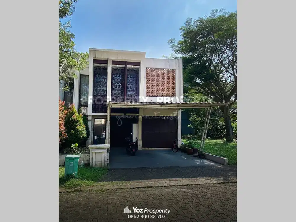 Rumah Sudah Renovasi di Cluster Mayfield Kawasan Greenwich Park BSD City Berbatasan dengan Gading Serpong