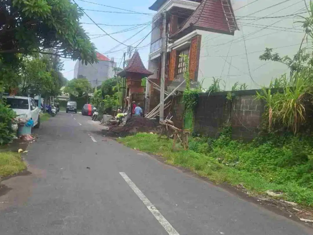 Tanah 4,5are di Tukad Badung Renon Dekat Panjer Sanur Barito Batanghari Yeh Aya
