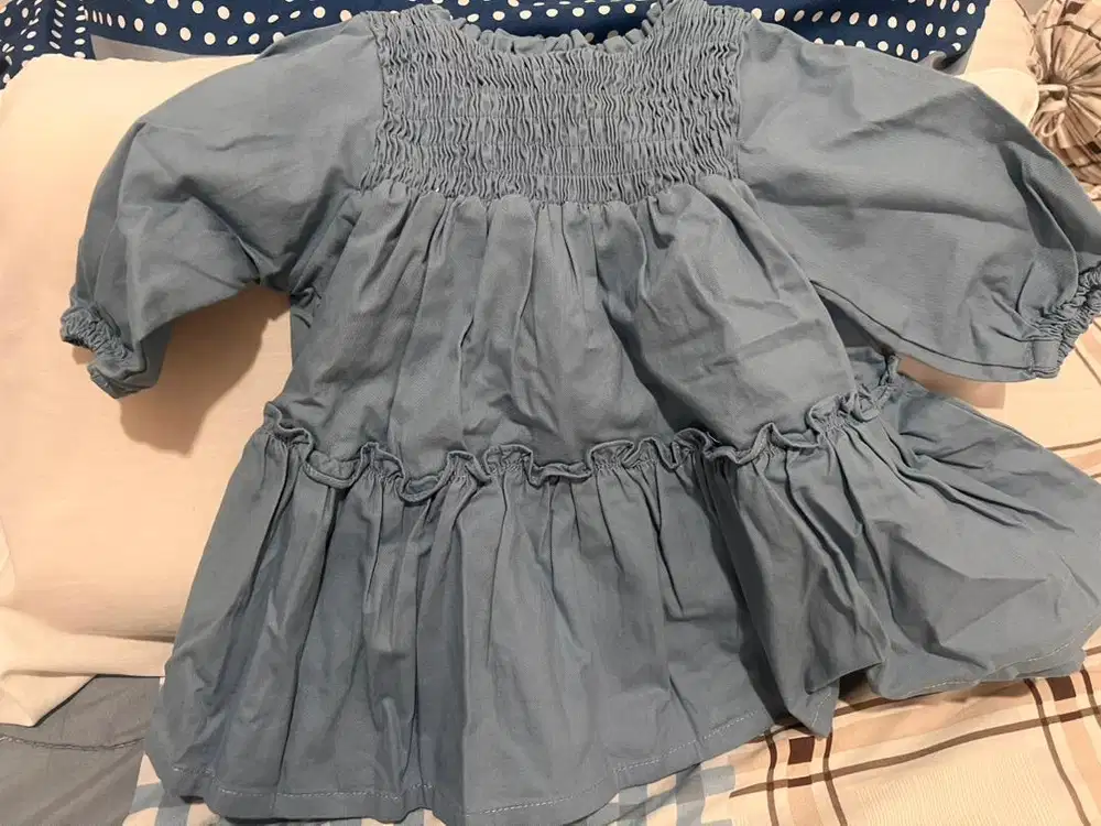 Dress anak perempuan 1 tahun