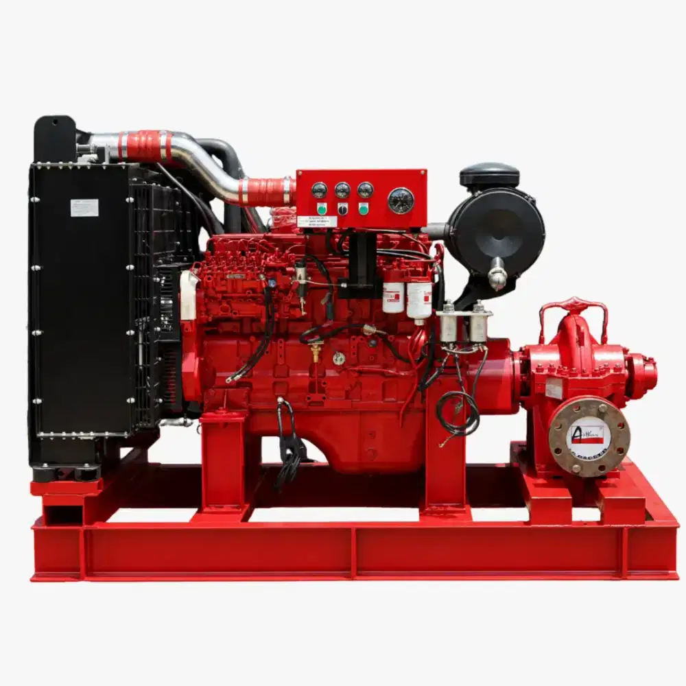Pompa Fire Split Case Diesel Pemadam Hydrant