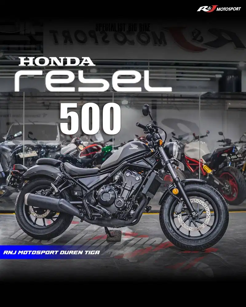 Honda Rebel 500cc Km 700 perak warna Abu Abu Vulcan 650