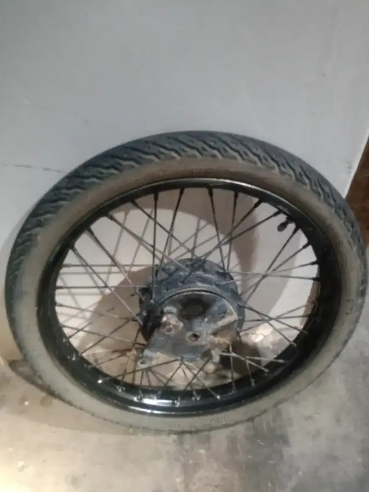 Velg+ban depan & tabung shock tromol