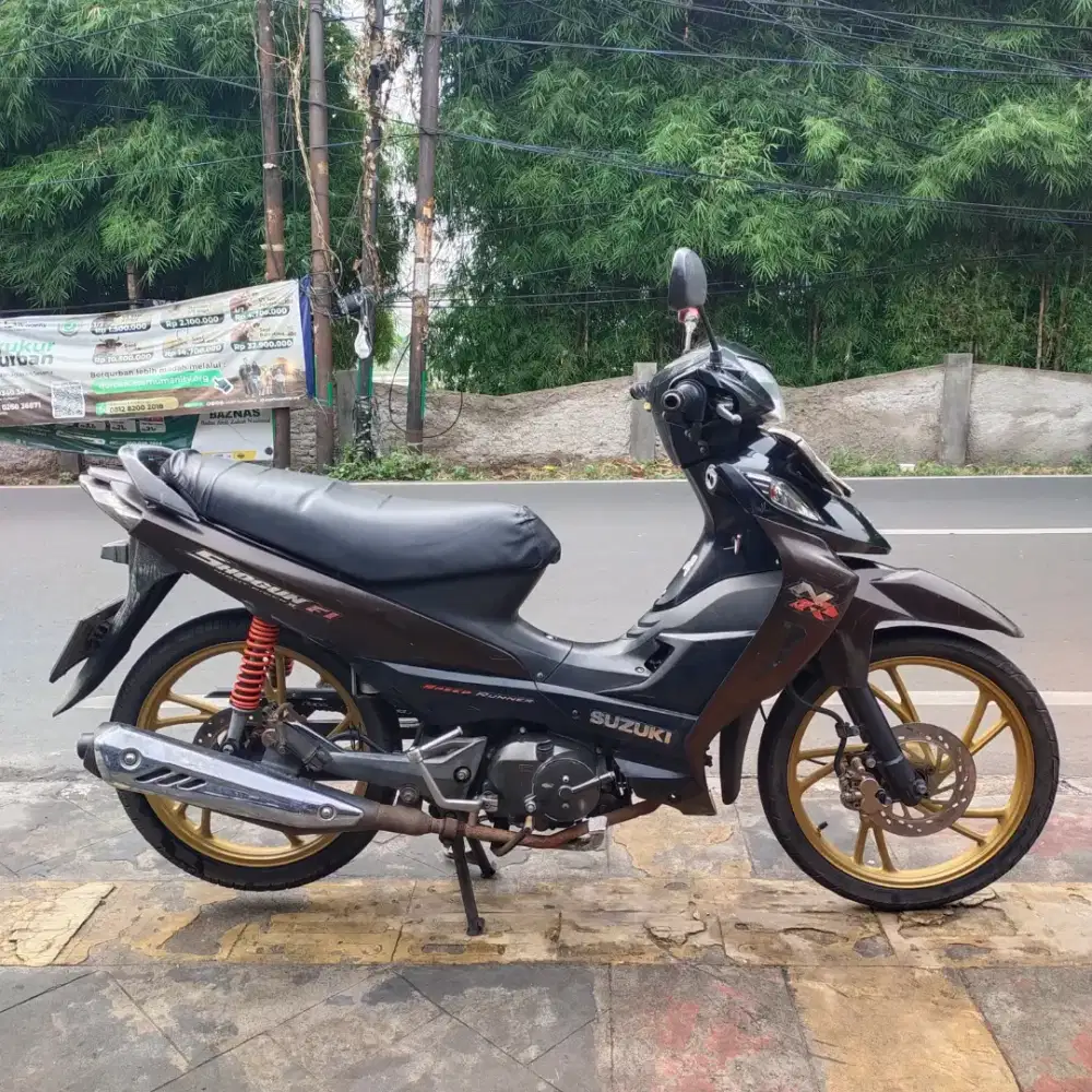 Suzuki Shogun 2008 Lengkap Bagus Mesin Aluss