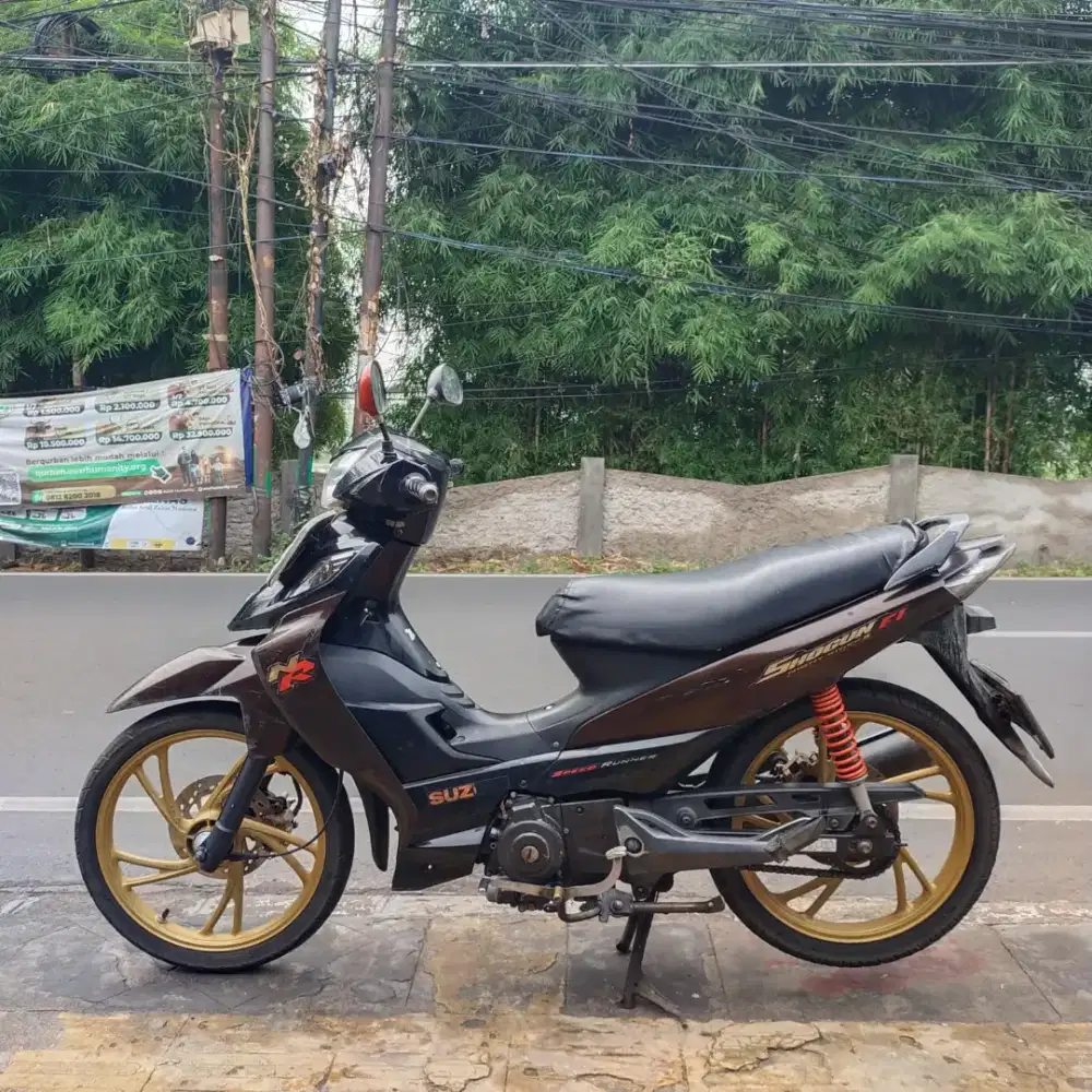Suzuki Shogun 2008 Mesin Cakep Bagus Lengkap