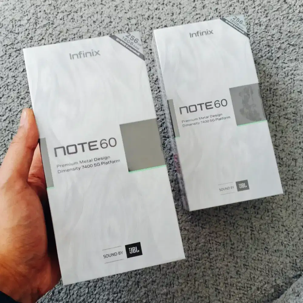 Promo INFINIX NOTE 60 5G 8/256 GB Original Garansi Resmi