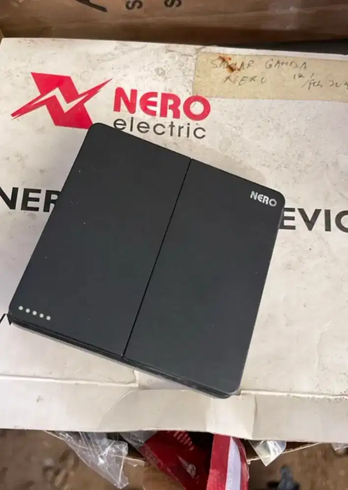 Saklar Ganda Nero, Baru (10 pcs)