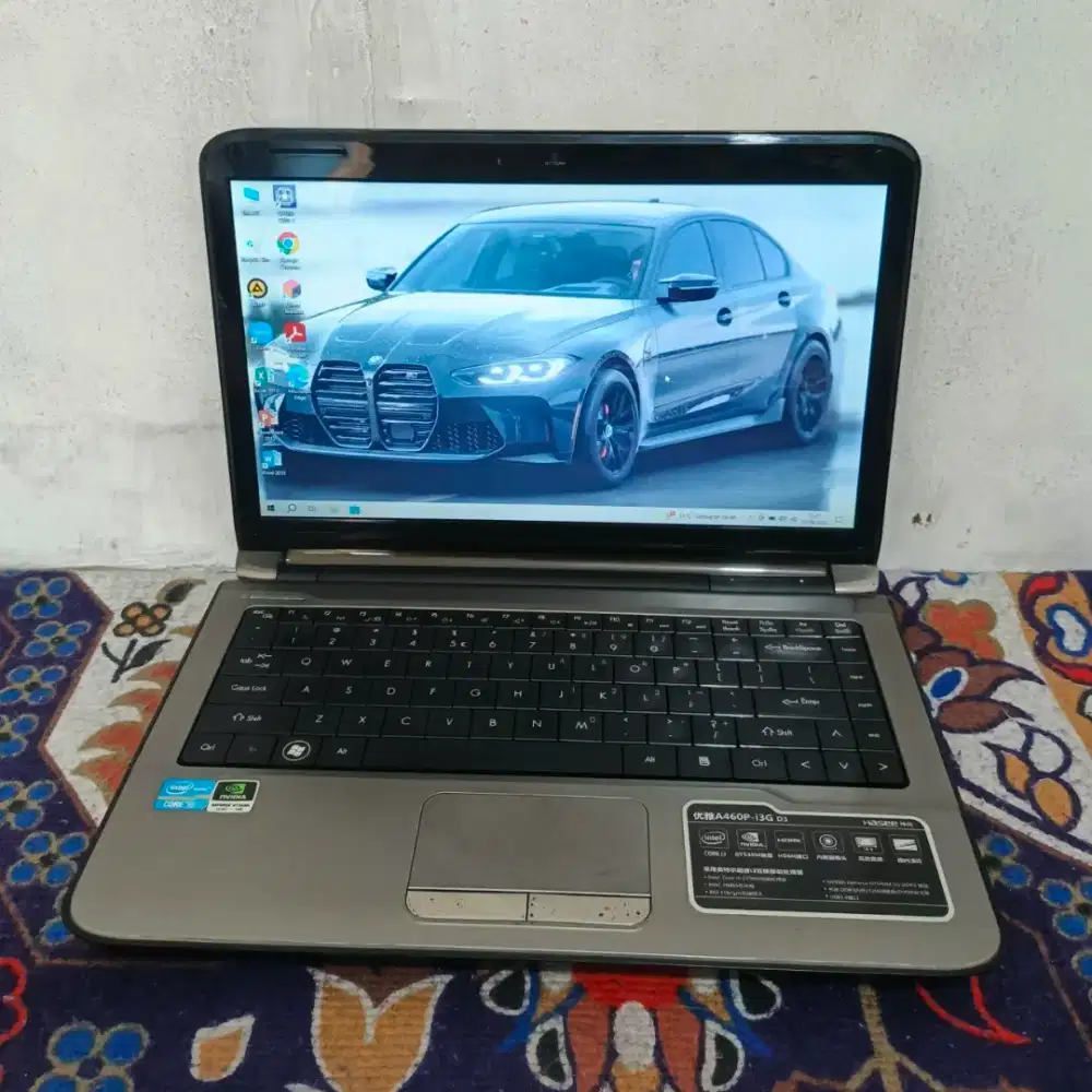 Hasee A460P 14inch Nvidia core.i3 Ram8GB/hdd500GB bogor