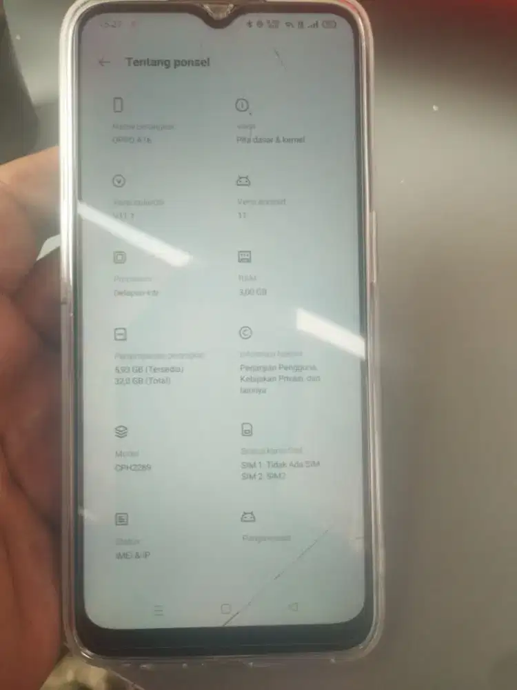 Vivo A16, ram 3/32