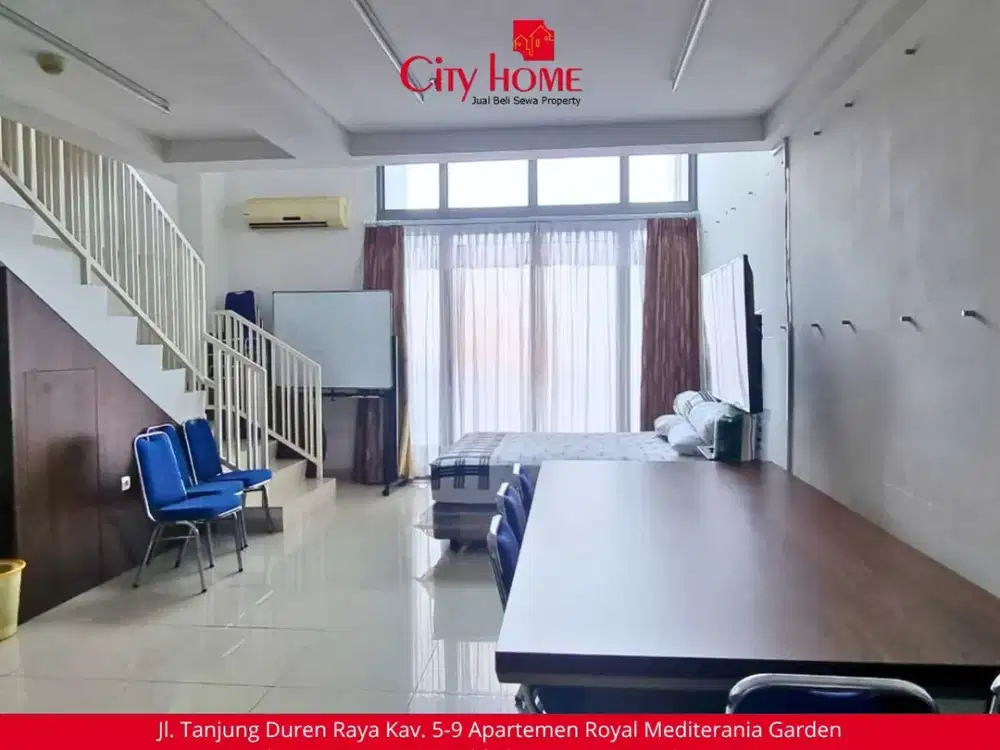 Sewa Office Soho Podomoro City (Neo Soho) Jakarta Barat - Type Avenue Furnished Luas 90,53 m2 / 96,96 m2