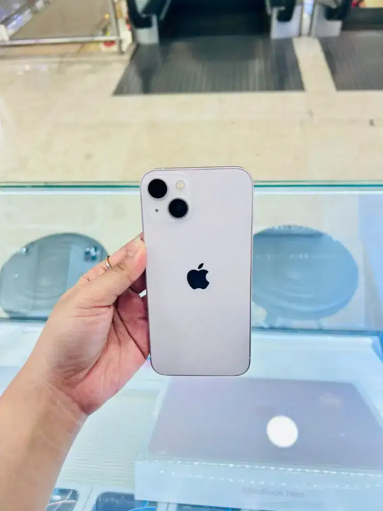 iPhone 13 128GB PINK BH 92% eks iBox Resmi original HP+ kabel