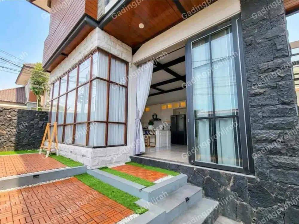 Dijual Rumah Hook Full Furnished Di Gegerkalong, Sarijadi, Setiabudi, Bandung