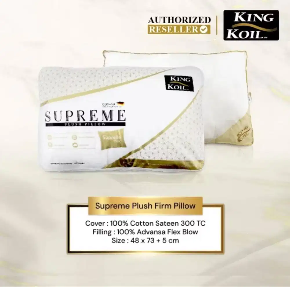 King Koil Bantal Supreme (Firm)