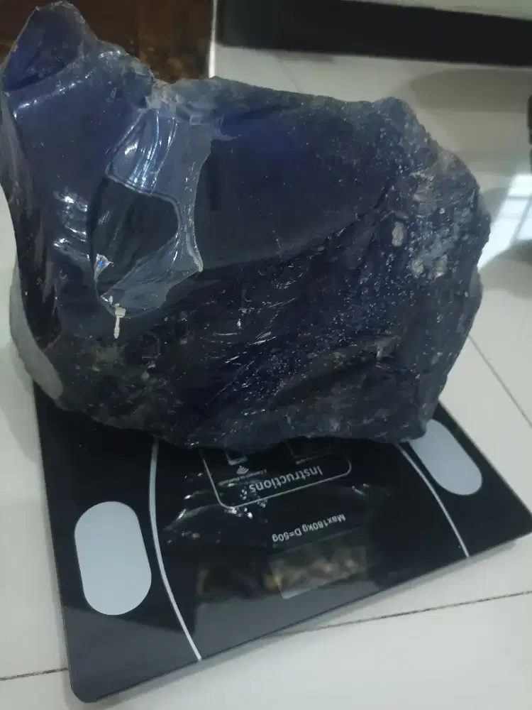 Batu blue safir 7kg