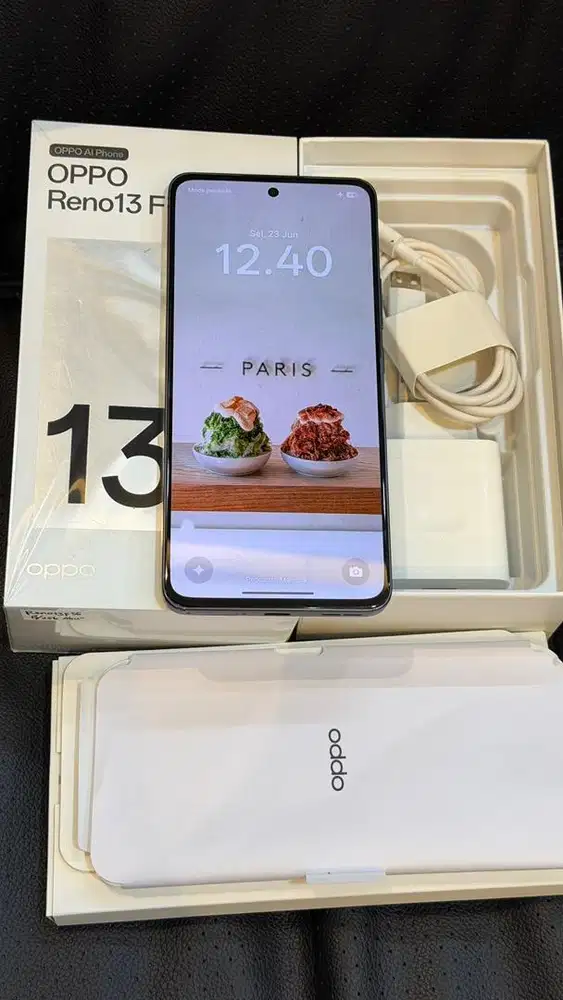 Oppo Reno 13F 5G Hitam 8/256GB Resmi Lengkap
